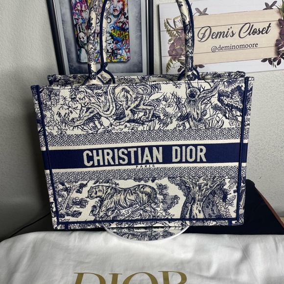 Small Dior Book Tote Excellent condition full inclusion - Picture 3 of 11